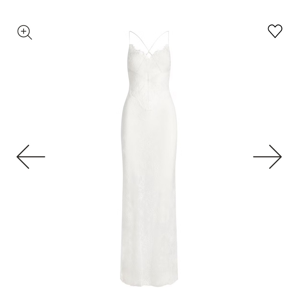 SKIMS NWT Low back long dress